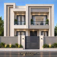 تصميم دار سكني • البصرة • مخططات 2D/3D