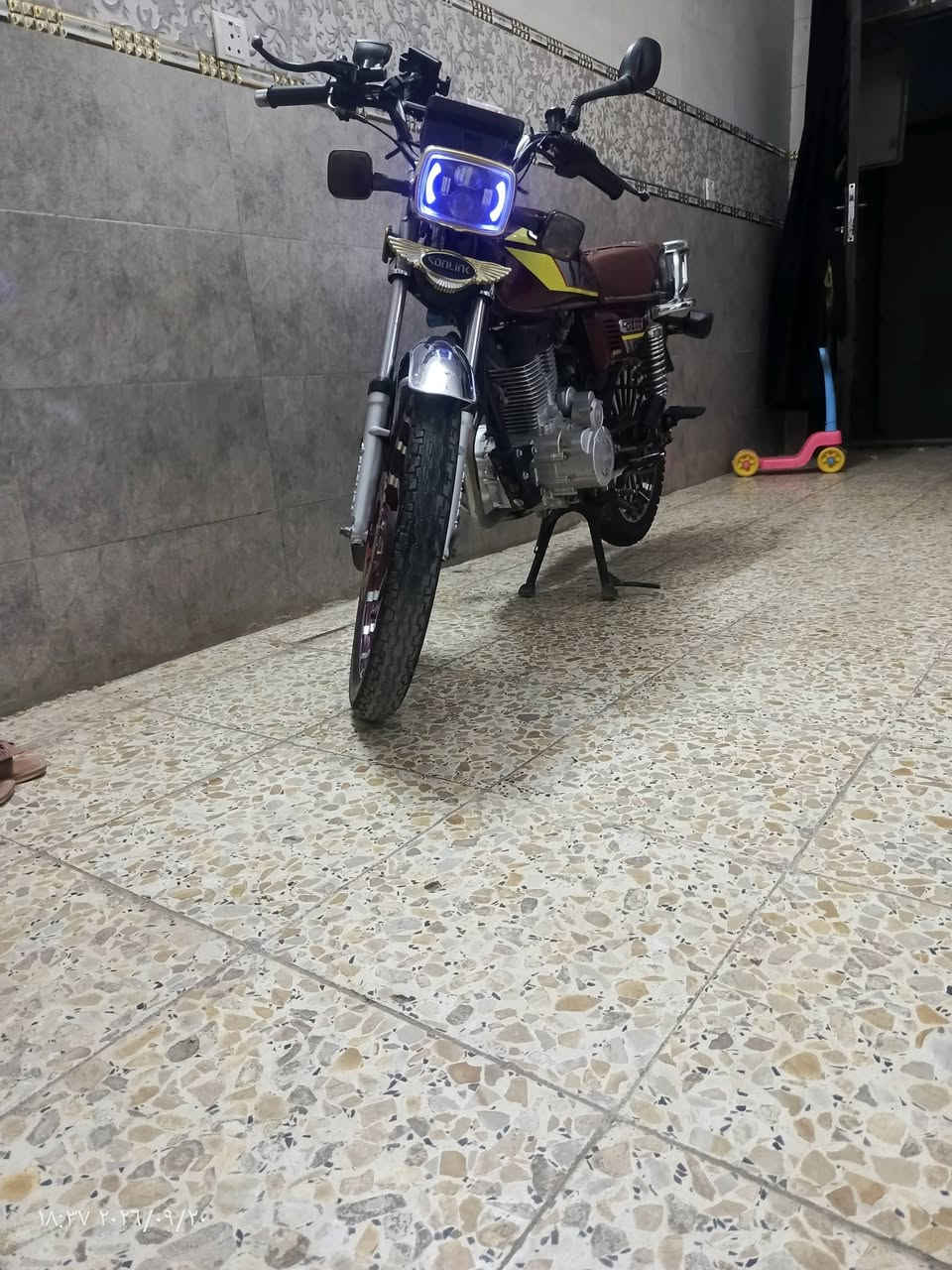 ايراني موديل 24جديده مكينه برغي مامفتوح بيهه مكينه 200Cc
مكاني بغداد الشعلة 

دراجه هنندر سلف نكرة اوراق كاملة 

فقط شاشة طفت وكع مي عليه

كهربائيات كلها شغاله سعر 600 وبيها مجال حك الجية ***********

نص مكتوب في الصور:
- ۱۷:۳۸ ۲۰۲۶/۰۹/۲۰
- ١٧:٣٩ ٢٠٢٦/٠٩/٠٢
- ١٨:٣٧ ٢٠٢٦/٠٩/٢٠