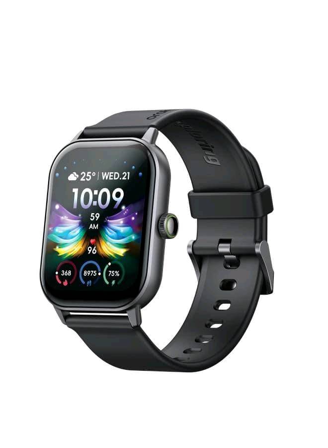 ساعة أورايمو الذكية كروم فاتح oraimo Watch 5
الشاشة والتصميم
الشاشة: شاشة TFT تعمل باللمس بالكامل مقاس 2.01 بوصة، بدقة 240×296 بكسل، ونسبة شا﻿شة إلى هيكل تبلغ 88.8%.
الحماية: زجاج باندا المقوى المقاوم للخدوش، مما يضمن متانة عالية.
التصميم: هيكل معدني من سبيكة الألومنيوم مع تاج رقمي من الفولاذ المقاوم للصدأ، بسمك 10.8 مم ووزن 41.4 جرام.
اللون: كروم لايت أنيق.
البطارية والأداء
السعة: بطارية ليثيوم بوليمر بسعة 300 مللي أمبير.
زمن الاستخدام: يصل إلى 7 أيام من الاستخدام العادي.
زمن الاستعداد: حتى 30 يومًا.
الشحن: يكتمل الشحن خلال 3 ساعات باستخدام شاحن 5 فولت/100 مللي أمبير.
الاتصال والتوافق
الاتصال: بلوتوث 5.2 مع دعم المكالمات اللاسلكية.
التطبيق: متوافق مع تطبيق Oraimo Health المتاح على Google Play وApple
الصحة واللياقة
مراقبة الصحة: مراقبة معدل ضربات القلب، قياس مستوى الأوكسجين في الدم (SpO₂)، تتبع النوم، ورصد التنفس.
أوضاع الرياضة: أكثر من 105 وضع رياضي مختلف.
مقاومة الماء والغبار
المعيار: مقاومة للماء والغبار وفقًا لمعيار 1ATM، مما يجعلها مناسبة للاستخدام اليومي والأنشطة الرياضية المعتدلة.
واجهات الساعة والميزات الإضافية
الواجهات: واجهات ساعة مُولدة بالذكاء الاصطناعي، مع إمكانية تخصيص الواجهة أو تحميل واجهات جديدة عبر تطبيق Oraimo Health.
الميزات الإضافية: ساعة عالمية، مؤقت، عداد خطواط، آلة حاسبة، العثور على الهاتف/الساعة، التحكم في الموسيقى، منبه، مصباح يدوي
السعر /30الف
للطلب او استفسار عبر خاص او انستا Turab_Store او رقم ‎***********
توجد خدمة توصيل لجميع المحافظات 5,000