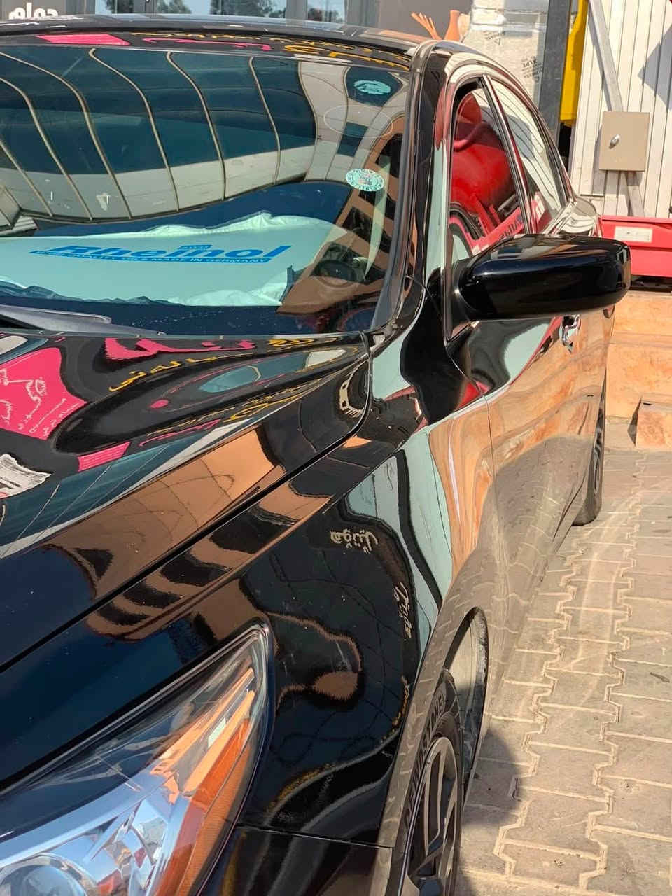 Nissan altima 2016 S
یەك چامڵخی دواوە لای سایەق بۆیاخ بێ ناو گرتن بێ داخیلی دەعامی لۆ دەعامی بەشەرت تەقەو ڕەقە بەشەرت تەبرید بەشەرت گیر مەكینە بەشەرت ڕەقەم و سەنەوی و هەزە نوێیە  سەیارەكە هەتا بڵێی خاوین و جوانە ١٢ وەرەقە غرامەی لەسەرە پاش معامەلە دەت دەمەوە سعریشی ٩٥ مەجال ڕەقەم موبایل *********** ڤایبەر و واتسئەپیشی لەسەرە
