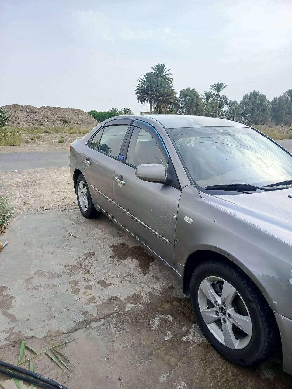 السلام عليكم
سوناتا للبيع موديل 2008 رقم انكليزي بيهه ثلاث قطع صبغ كير مكينه تبريد حداديه مكفولات السعر 97 وبيهه مجال 
للاستفسار الاتصال على ***********
