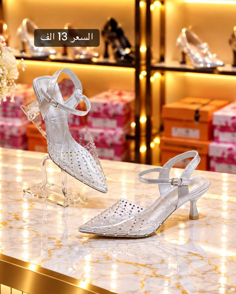 حذاء نسائي • كعب ٥سم • مقاسات ٣٧-٤١
