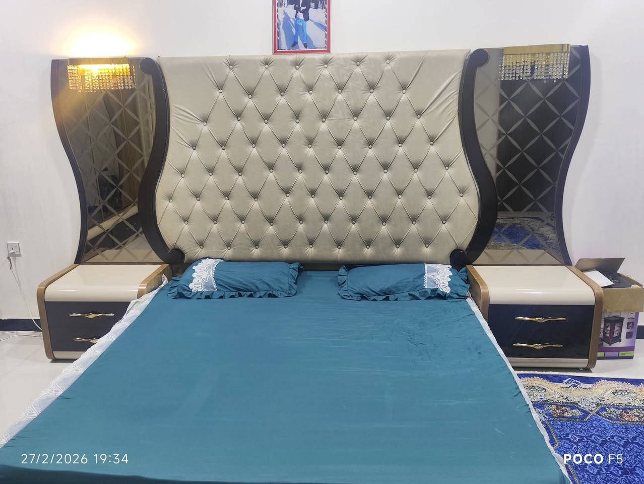 غرفه نوم للبيع ٨ قطعه نضيفه بسعر مناسب ‏‪***********‬‏
