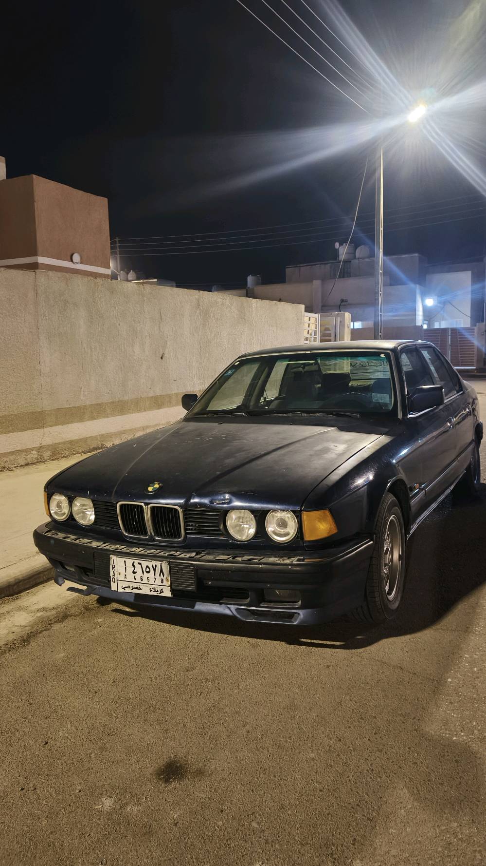 بي ام 735 • ١٩٨٧ • رقم كربلاء