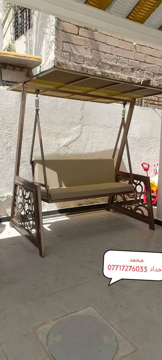 مرجوحه منزليه يتوفر أنواع قياسات من نفر لحد ٥ نفرات 
و اسعر مناسب أي نقشه تريده دزلي صوره علي واتساب اكلك سعر داخل كركوك  
***********

نص مكتوب في الصور:
- محمد حداد ***********
- محمد
- حداد ***********