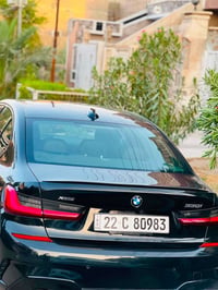 من رخصة الادمن للبيع  النوع BMW330i الون اسود الموديل2022 ￼الرقم اربيل...