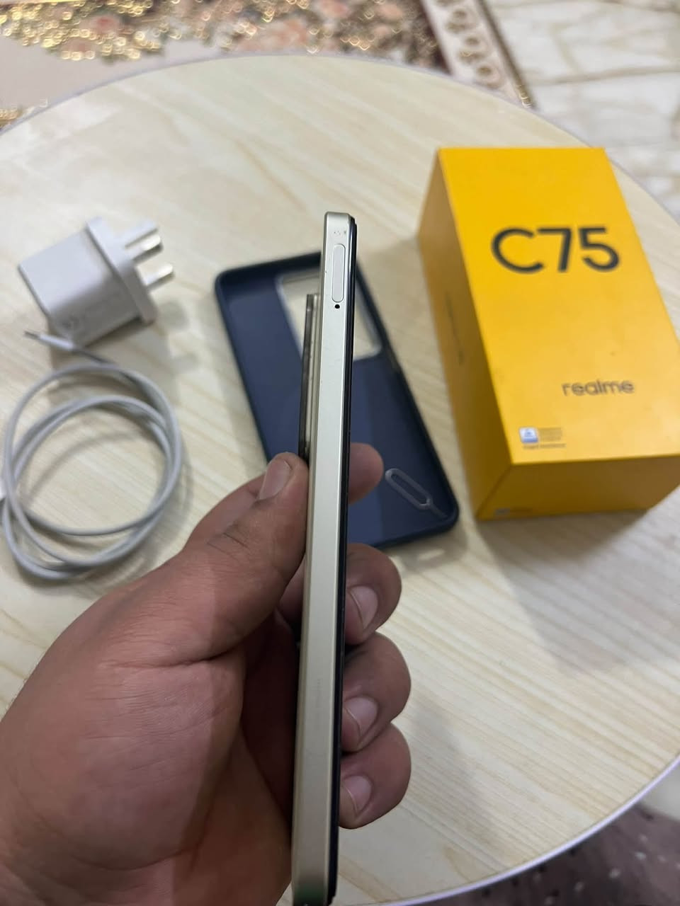 جهاز ريلمي للبيع C75 

🔥 Realme C75 – القوة والمتانة في جهاز واحد!
الجهاز نضيف كما موضح بلصوره وياه كارتونته وياه شاحنه مو مالته بس اصليه تشحن بسرعه 45 W 
الذاكره 256
الرامات 8 
ما مصلح ابد 
مكاني المحموديه 
رقم الهاتف *********** في واتساب 
السعر 275 وبي مجال
