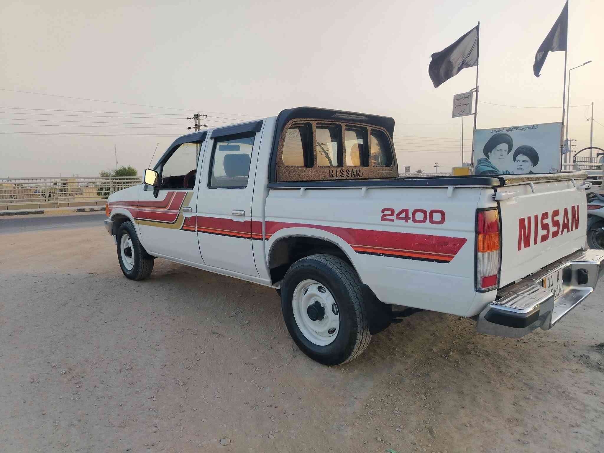 سلام عليكم(مكانه ديوانيه )
نيسان للبيع مديل 90 بلاديه لاضربه ولاتبديل مال جناي

محرك 2400بلاد وكير وشاصي حداديه كهربايات جاهزه

رقمه(بغداد)دولي ل30 تخم تايرات بجيس فول مواصفات

السعر 55وبيه مجال للشراي تصال (*********** )
