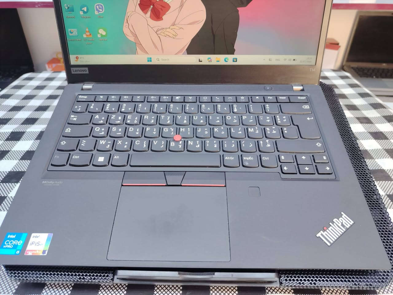 السلام عليكم متوفر لابتوب الجيل الحادي عشر بسعر مميز لطلاب الجامعات... 
🔥Lenovo ThinkPad T14 Gen 2

💻 المواصفات:

📌 Intel Core i5 الجيل 11 (G7)
📌 Intel Iris Xe Graphics 4GB
📌 RAM 8GB DDR4 (قابلة للتطوير)
📌SSD 256GB M.2 (قابل للتطوير)
📌 Screen شاشة 14 إنج FHD
📌Order  نظافة عالية جدًا

🎁 السعر: 375,000 دينار فقط

💵 والسعر يشمل:
🛡 حقيبة لابتوب
🛡 ماوس
🛡 الشاحن الأصلي
🛡 التغليف
🛡 التوصيل
🛡 تنصيب أحدث إصدار من Windows    
🛡 تنصيب Office والبرامج الأساسية 

🔝 الجهاز مفحوص بالكامل وجاهز للاستخدام، مع ضمان على عيوب التصنيع.

📍 مكتب الريادة للحاسبات
 راسلنا الآن واحجز جهازك قبل نفاد الكمية.

واتساب أو تليگرام  ***********
