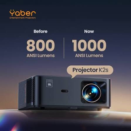 وصل الوحش وبقطع محدودة جدا 😱😱
Yaber k2s  

من افضل الداتا شوات 

1000 ANSI  وليس ال 800
  اي مايعادل 50.000 لومن
انارة جدا ممتازه ولاتحتاج الى تعتيم
ألوان تلفزيونيه ولااروع لتجربة عرض سينمائيه 🌈🌈
تقنية NFC 
كوكل تيفي أندرويد حديث جدا وسلس 

الدقه full hd1080 يدعم 4k 

حقيقي حتى يوتيوب يشغل 4k
حجم العرض يصل إلى 7 متر

سمارت نضام الاندرويد 12

يدعم تطبيق نت فلكس 
يربط مع جميع انظمة التشغيل أندرويد و IOS 

صوت 20 واط  ستيريو من JBL مع دعم تقنية Dolby Audio 

اوتو فوكس تلقائي  AUTO FOCUS 

تصحيح الانحراف أوتوماتيكي AUTO KEYSTONE 

المعالج رباعي النوة مع اداة سريع وسلسل في التحكم

واي فاي بلاتوث يربط مع الايفون او الاندرويد 

هاذا الداتا شو من افضل النوعيات 

العنوان بغداد الشعب وتوجد خدمة توصيل 5 آلاف لكافة انحاء العراق
للحجز والاستفسار مراسلة الخاص او التواصل عبر الواتس على الهاتف ***********
