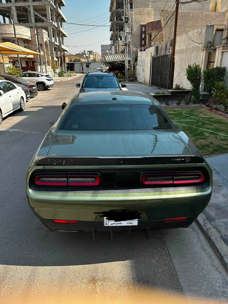 سلام عليكم شبابنة الطيبين
جالنجر موديل ٢٠١٩ لون زيتوني مميز للبيع 
محرك ٦ سلندر تو ويل 
تحكم ستيرن 
شاشة جبيرة كاربلي 
حجر بيئة موجود بالسيارة 
كشن كهرباء جلد  
رقم بغداد مشروع وطني 
حادث السيارة فقط خشم البنيد ومصبوغ يعني قطعة وحدة 
صدر السيارة جديد 
بيهة رصعات بسيطة 
السعر ١٦٠ وبيهة مجال 
للتواصل ***********
