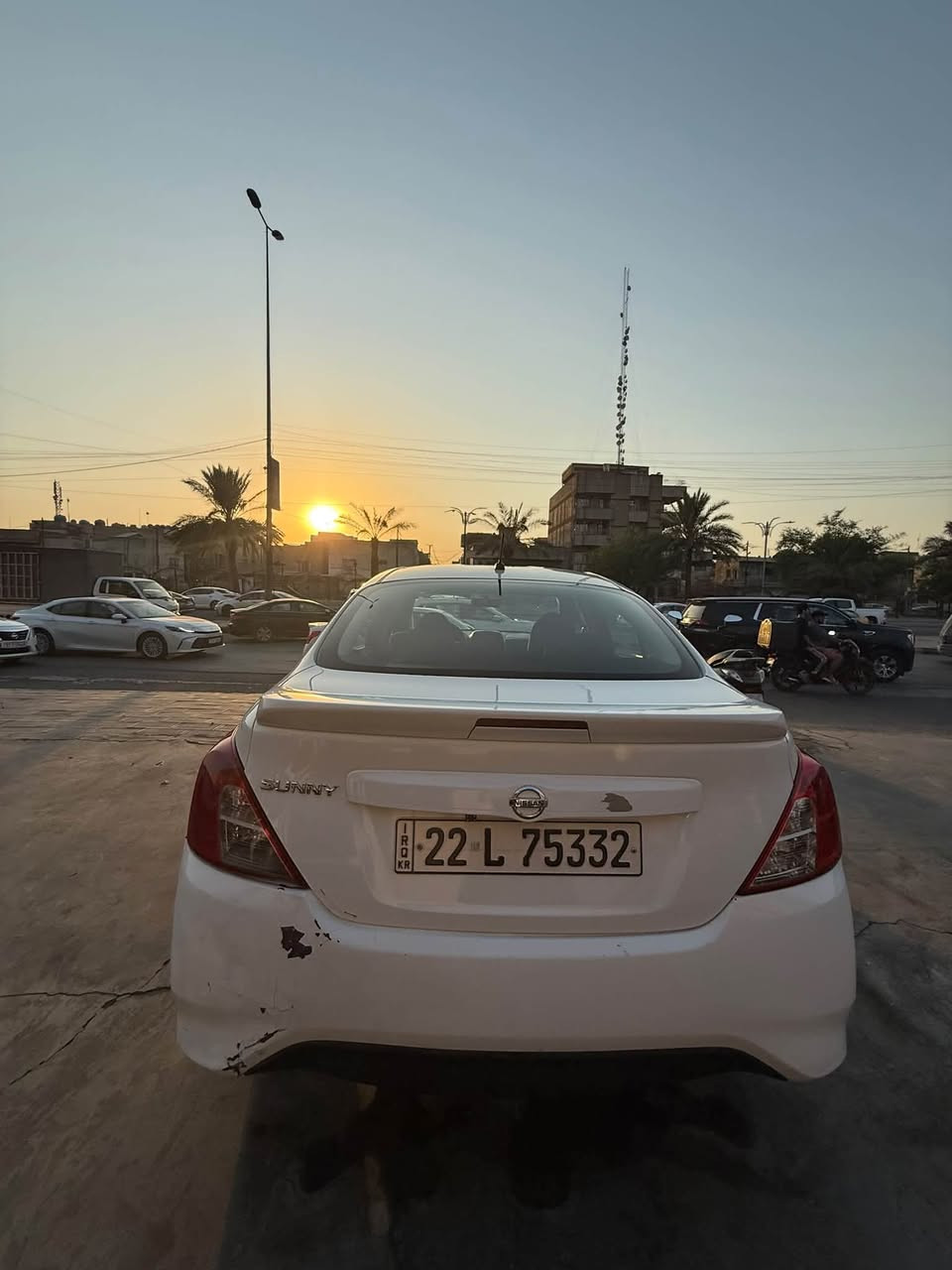 نيسان سني 2023 ماشيه 130 بيه صبغ بنيد وربع الباب وجاملغ بارد فقط  رقم اربيل تريد وكاله او تحويل تبريد قطعتين جام كهرباء
مكان بغداد الكرخ 
السعر 89 ورقه
***********
