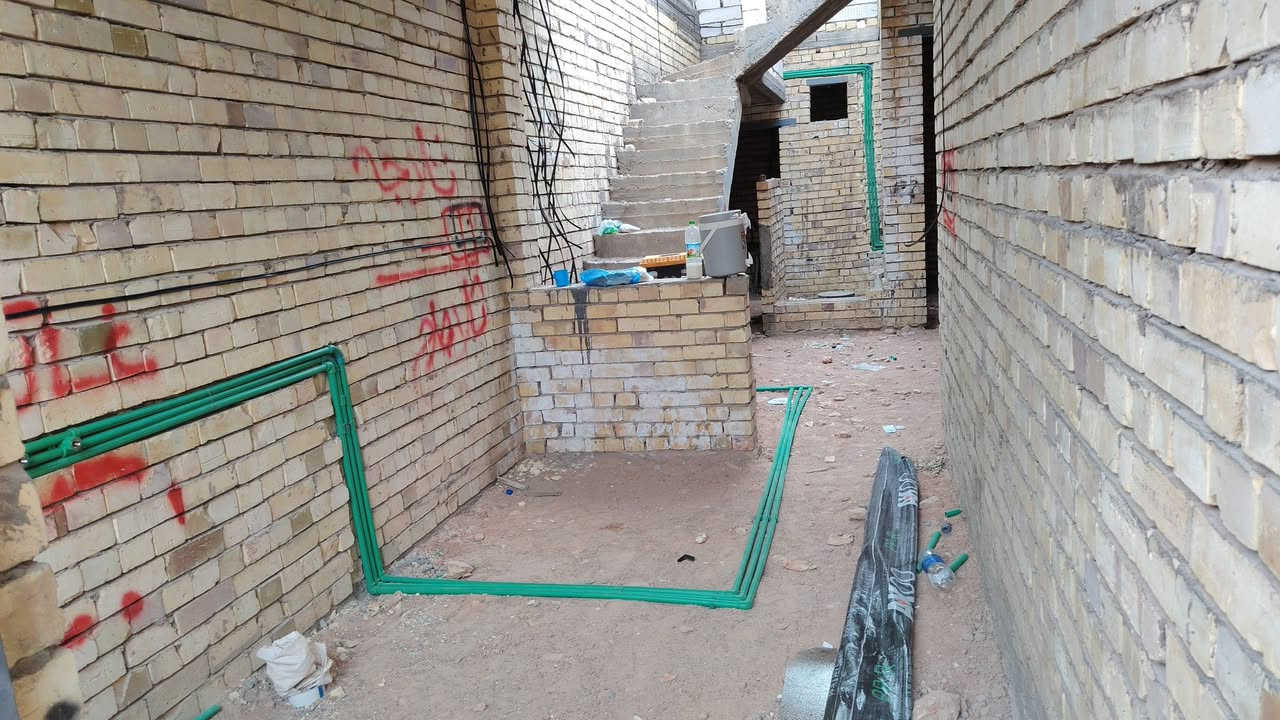 تأسيس ماء ومجاري • شغل درجة أولى • النجف الأشرف