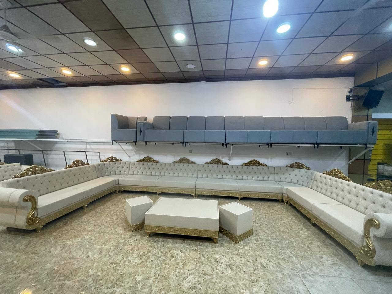 تفصيل كنب • خشب عراقي • ضمان ٥ سنوات