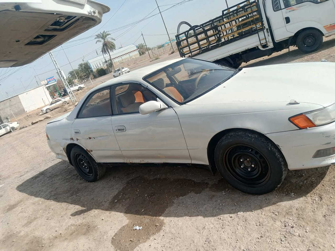 السلام عليكم
مارك نفخ موديل 95 

سوينه ال 28 

تبريد ثلج 

بيه كصه جنطه 

رقم النجف 

 باتري جديد 

مكينه ونجي بيه بخار 

كير خير من الله 

شاشه+كامره 

مداور ثاني يوم 

السعر 35وبيه مجال 
مكان السياره النجف العباسية 
رقم الهاتف ***********
