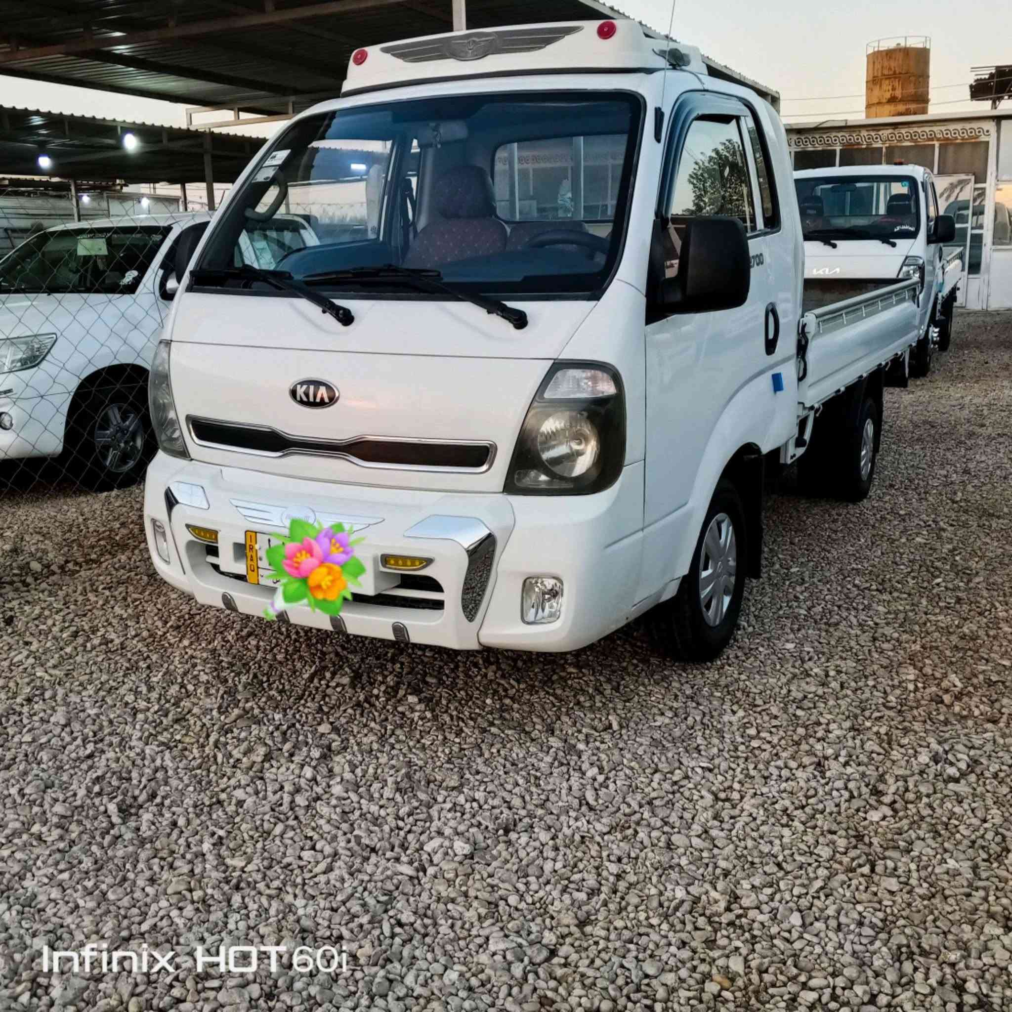 السلام عليكم للبيع كيا حمل موديل 2014 رقم قادسية سيارة كفاله عامه تخم تاير حداديه مكينه جديدة مكاني بابل القاسم رقم الهاتف ***********
