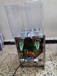 براد عصائر • حوضين ٩لتر • مستعمل قليل
