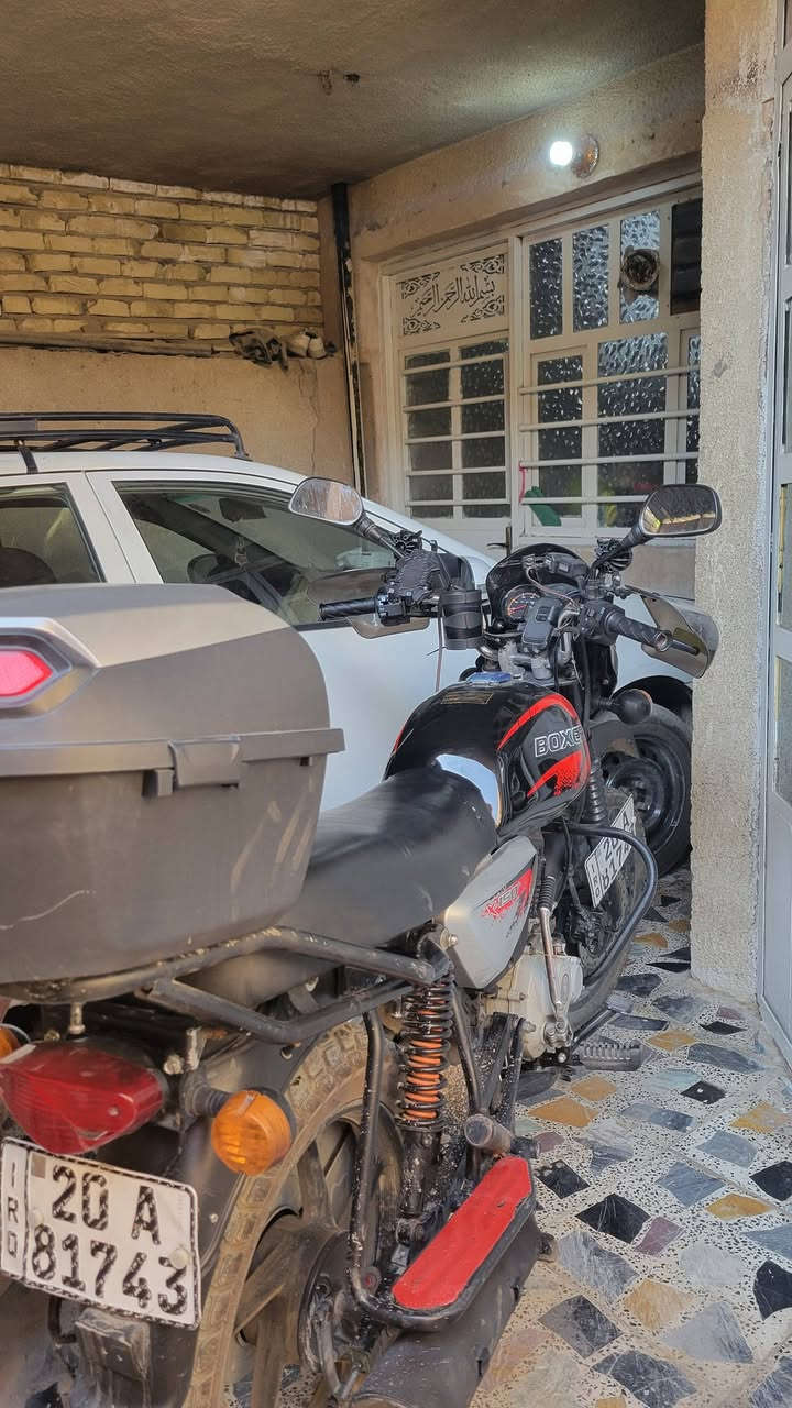 سلام عليكم بوكسر للبيع موديل 23 للبيع رقم و سنويه دیالی نكليزي دراجه شوفت عینکم ما نقصها اي شي نظيقه معتني بيها صيانه وادامه اول باول شادلها تخم تایرات جدد تانكي وصفاحيات جدد دراجه شوفت عينك بصور اريدها مراوس بدراجه او تماتيك نضيفه مرقمه لو بدايون ليتي نضيفه لوو دایوان نفخ مديل 23 لو بوسلر مرقم

رقمي ***********
