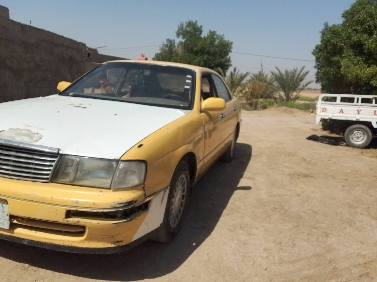 السلام عليكم ورحمه الله 
بطه للبيع او المراوس مكينه ٢٥٠٠
حداديه حلوه نضيفه سياره كاعده ومرتبه مكفوله كص ونقل جثه 
الاتصال على الرقم ***********
المكان ناصريه الغراف
