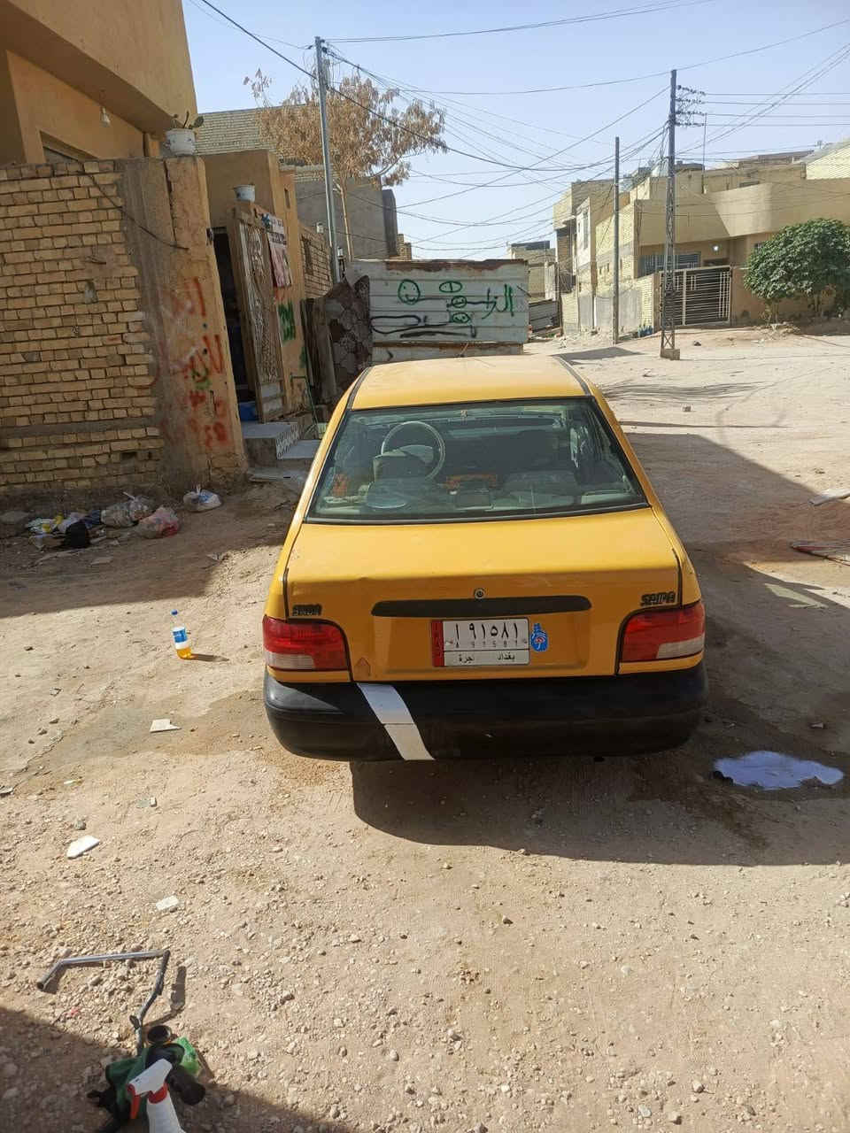 سايبه لبيع موديل ١١رقم بغداد كير ومكينه وكهربايات وحداديه وتخم تاير وشواصي مكفولات شرط المداور مكاني كربلاء السعر ٢٥وبيهه مجال لشراي رقمي *********** انه مكلف بنشر خابرو عله رقم

