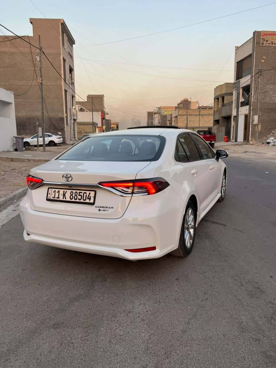 سلام عليكم
تويوتا كورولا  2025 شكل الخليجي فول
ماشيه 29
 مواصفات 
زيرو السياره 
محرك 1800 هايبرد 
تبريد قطعتين
مواصفات :
بصمه + بصمه ابواب 
فتحه 
سبايدر 
كشنات جلد 
رادار + تحديد مسار + قيادة ذاتية
هاند بريك كهربائي + لايت زينون
عداد ديجيتال
درايف مود + أوتو هولد
فل سيستم إيرباك + مانع تصادم + مانع انزلاق 
سياره مكفوله
  ستيرن خياط مسوي ودوشمه عاام
رقم بغداد باسمي هزه جديده 
عنوان بغداد
السعر 160 
***********
