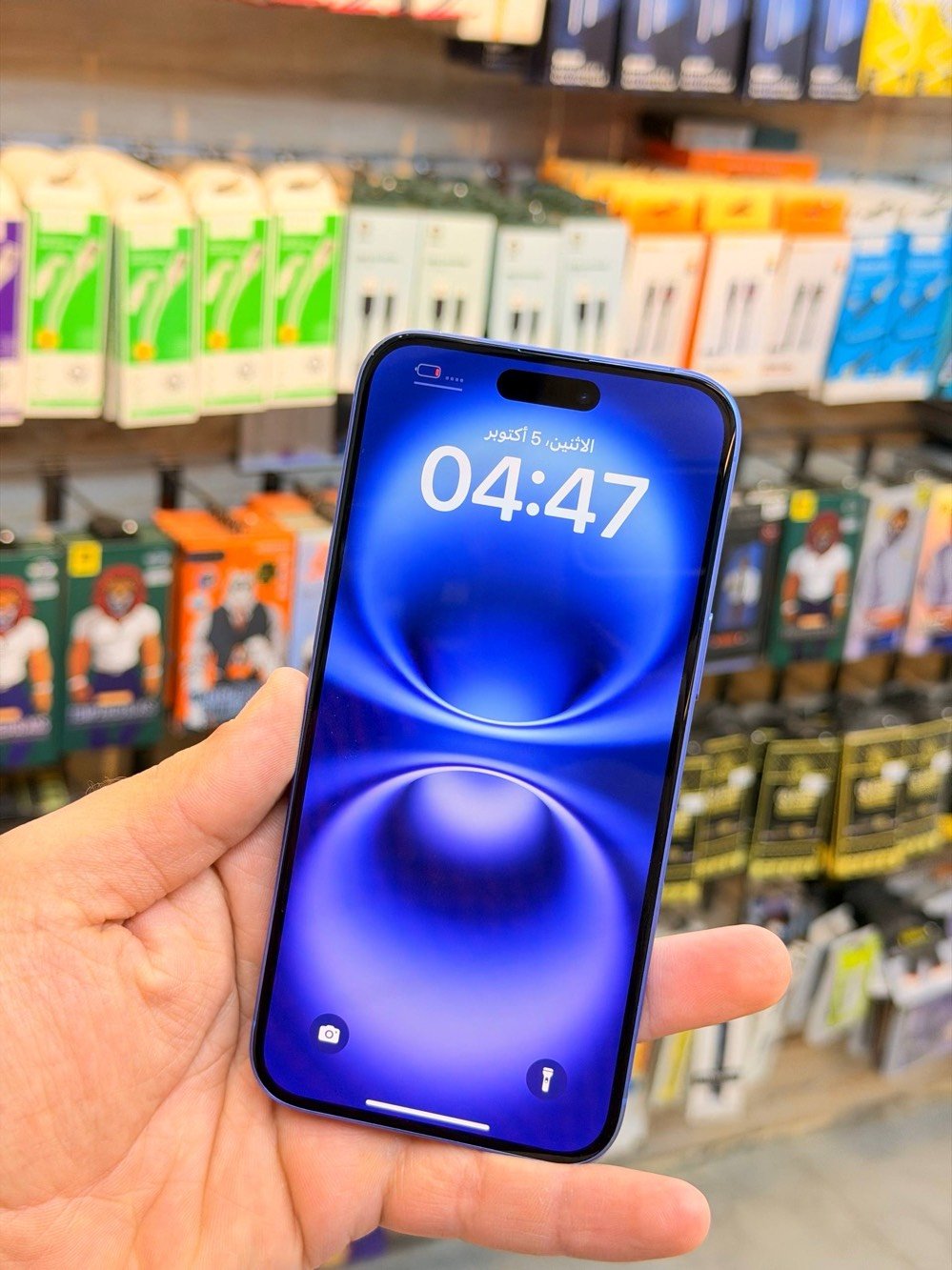 ايفون ١٦ بلاس • ٥١٢ • بطاريه ١٠٠