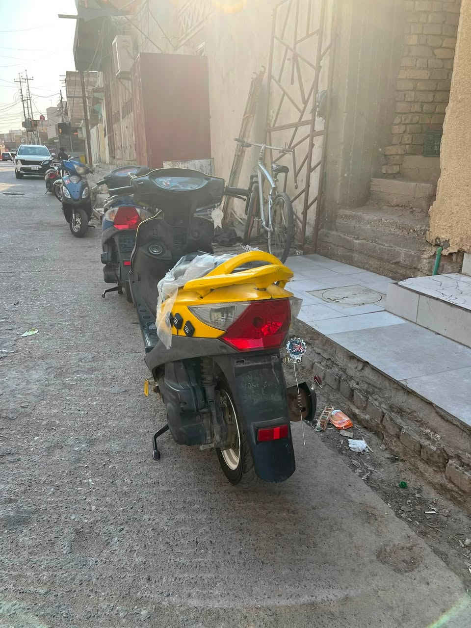 سلام عليكم دراجه كاموV2 موديل 15 مكينه مامفتوح بيه برغي الدراجه تخبل ❤️‍🔥✈️السعر 750 وبيه مجال رقم واتساب *********** فقط قلعه سكر
