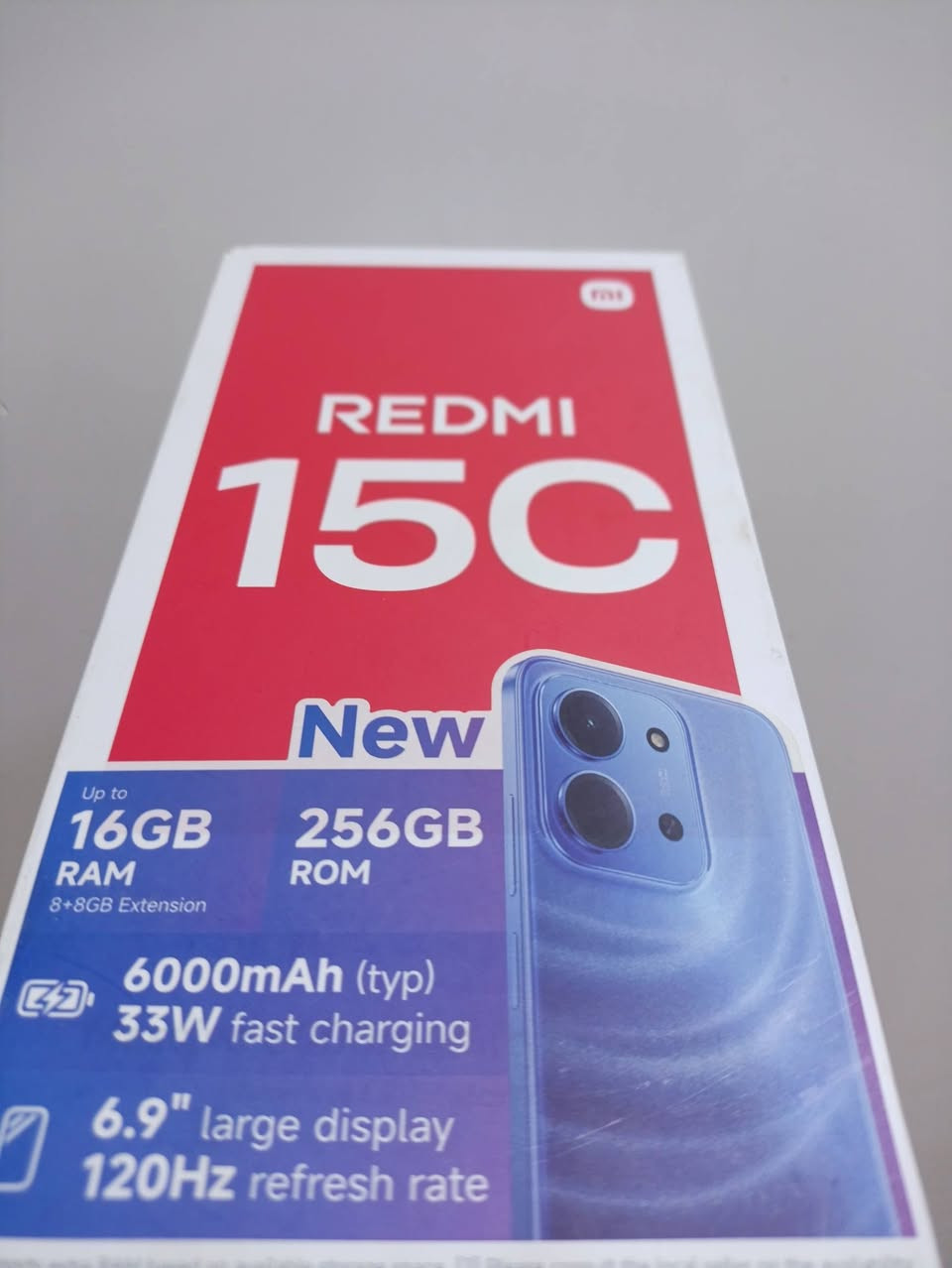 السلام عليكم جهاز ريدمي 15c جهاز مكفول مستخدم يومين وملحقاته كامله الذاكره 256 /✅🔋    المعالج8✅ الجهاز مكفول كفاله عامه شخط مابي نضافه 100%✅تصليح ابد ماداخل لاستفسار الاتصال على الرقم ***********✅☎️📱 /. بيه واتساب تعال خاص
