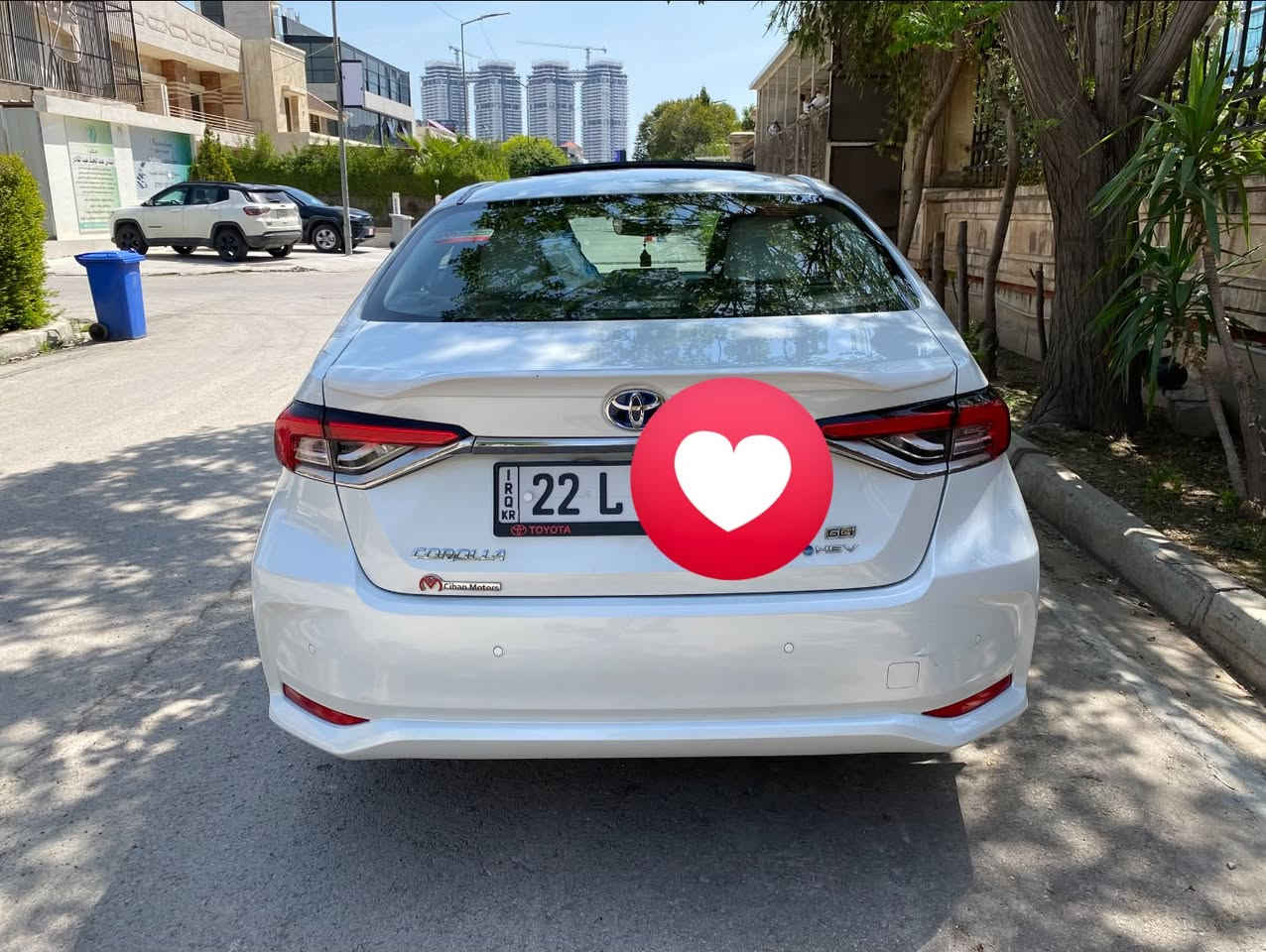مرحبا كورلا موديل 24 ماشيه 30 الف كيلو فقط هايبرد بانزين شركة جيهان بعدهي بضمان شركه فول سيارة شحن واير ليس فتحه داخل لونين ابيض ورصاصي زنون تبريد قطعتين ستشعار ماسحات لايت اتو هولد لد امامي خلفي لون ابيض صدفي سيارة جديده ورقمها حلو من شركة لي هسه ستخدام بيت فقط بيها 7 او 9 نقاط حالوب بسقف فقط مال اربيل الأخير صار وشخط بدعاميه تقريبن اصبع خلفيه وبراس دعاميه هم شخط بسيط  

اخوان سيارة  شركة جيهان ياباني اصلي مو صيني ولا تجميع تركي ولا تنقاس بسعر صيني هايبر بانزين وشراي يتصل وبي خير ويدلل غير متواجد على نت 

رقم اربيل مكان اربيل  

رقم تلفون ***********
