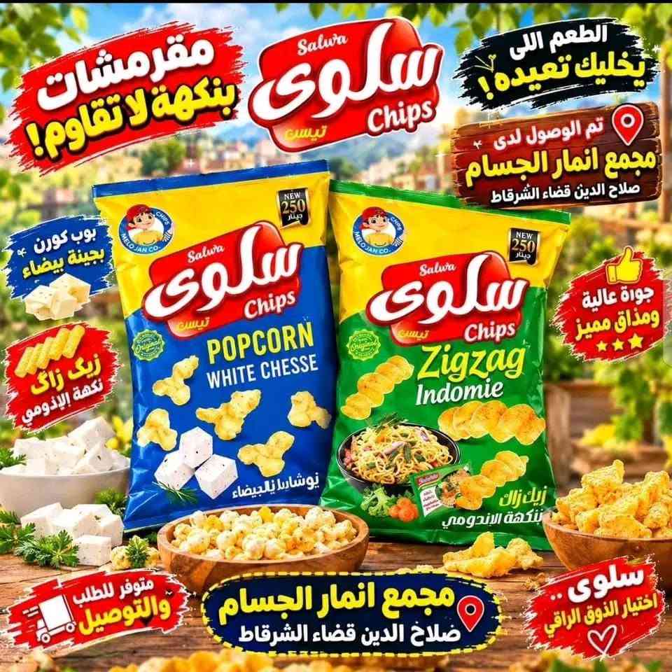 وكلاء التوزيع • سلوى Chips • الشرقاط