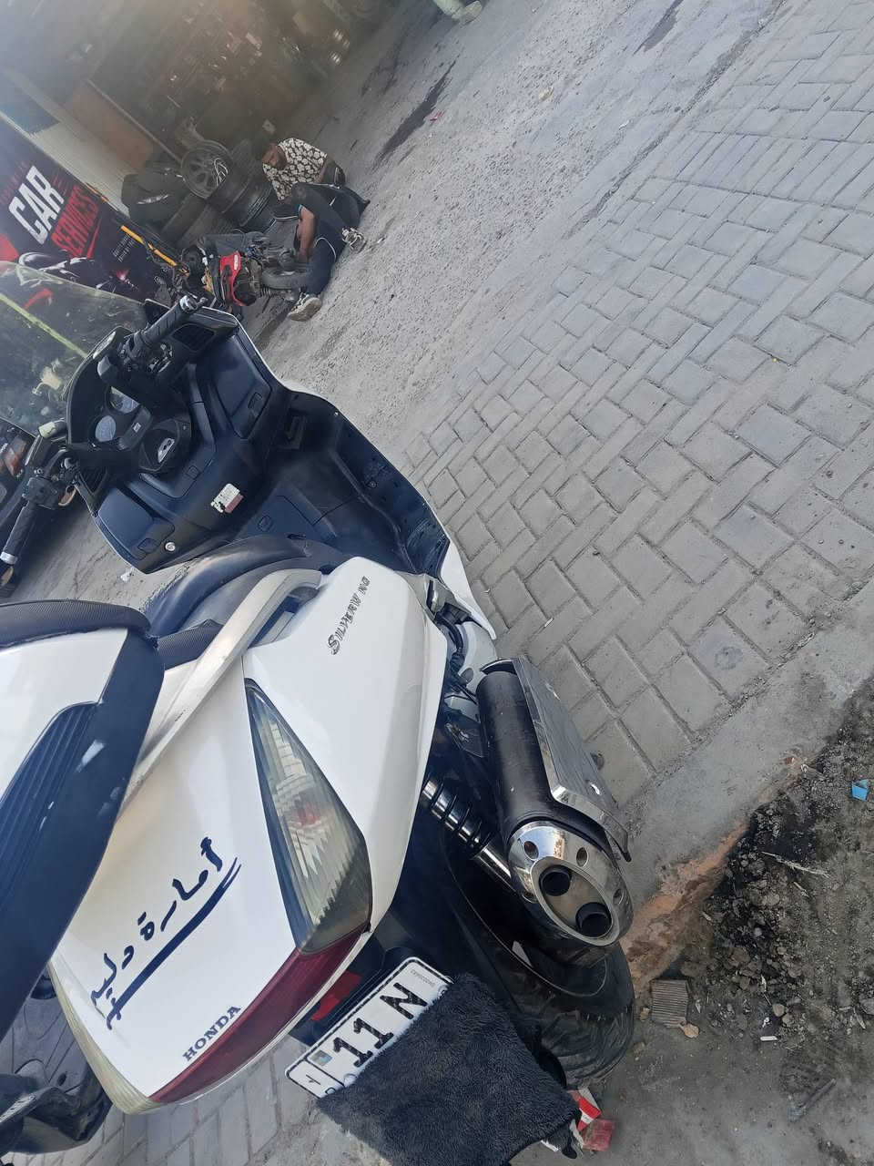 السلام عليكم
سلفر ونج بقلاوه 600cc  محرك كفاله اي بي اس رقم بغداد بسمي شرط تحويل هزه جديده ادامه كامله وشرط معدل 180 
عنوان بغداد الدوره ***********
