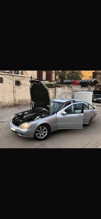 مرسيدس غواصه للبيع S320 وارد ياباني بدون فتحة سقف  موديل 2003 السعر 11...