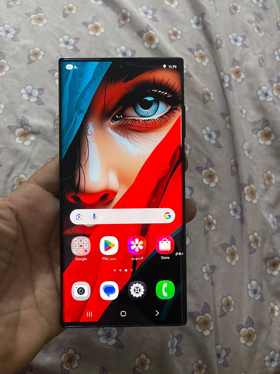 سلام عليكم من رخصه الادمن
سامسونك S22اللترا البيع ذاكره512والرام الداخلي12 شريحه وحده ويصيرله شريحه الكترونيه التلفون مامفتوح اللون اسود طافي بدون ملحقات نظافة الجهاز 99‎%‎
السعر 600وبيه مجال حك الجيه مكاني كربلاء باب طوريج

***********
