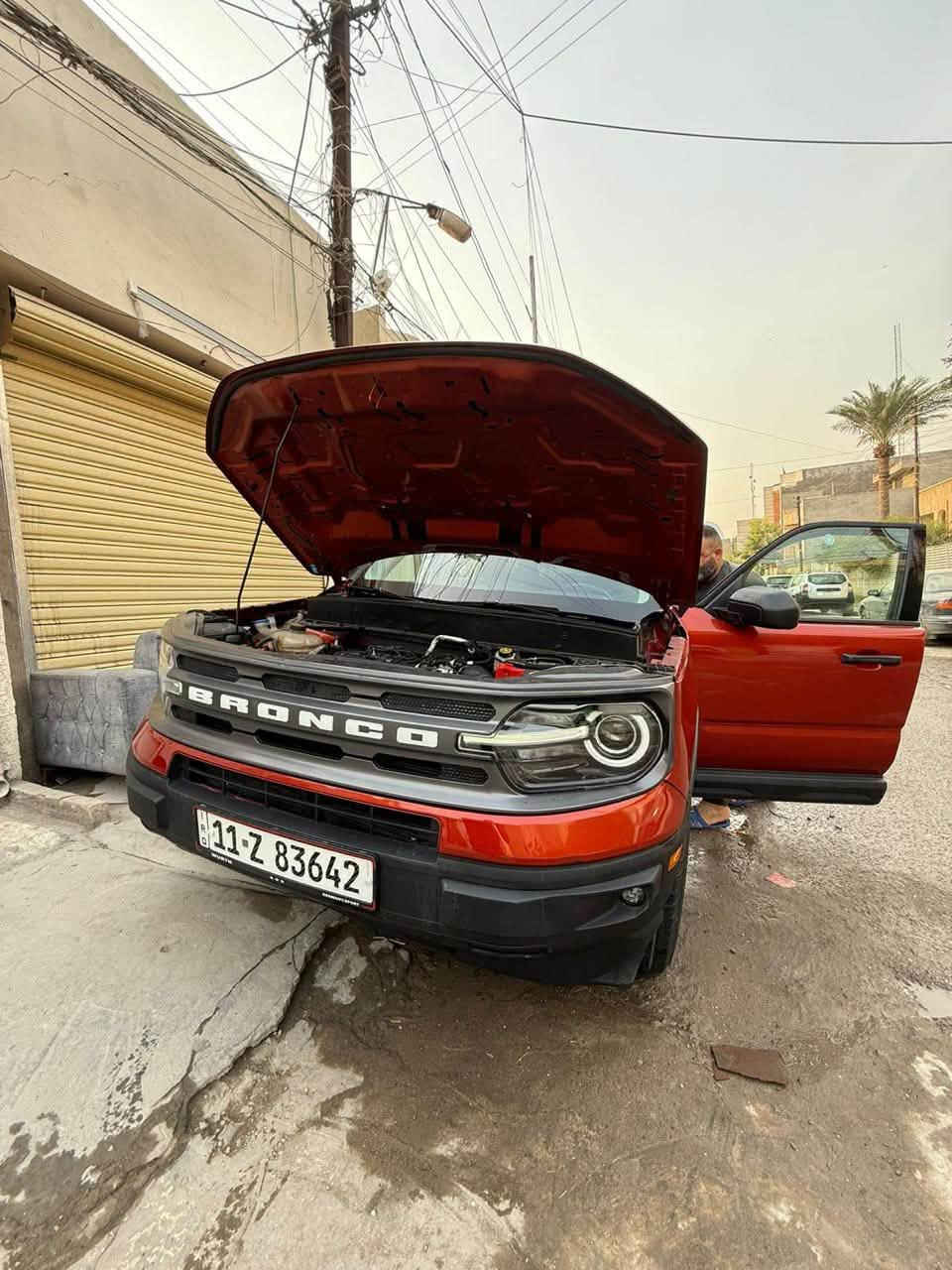 السلام عليكم
فورد برنكو ٢٠٢٤ 
رقم بغداد للبيع 
ماشيه ٢٥ الف 
٣ بستم تيربو 
السياره حلو بيها صبغ قطع اني ابيع احزام 
كير محرك كفاله عامه 
السعر المطلوب ١٤٠ وبيها مجال 
رقم *********** مكان بغداد
