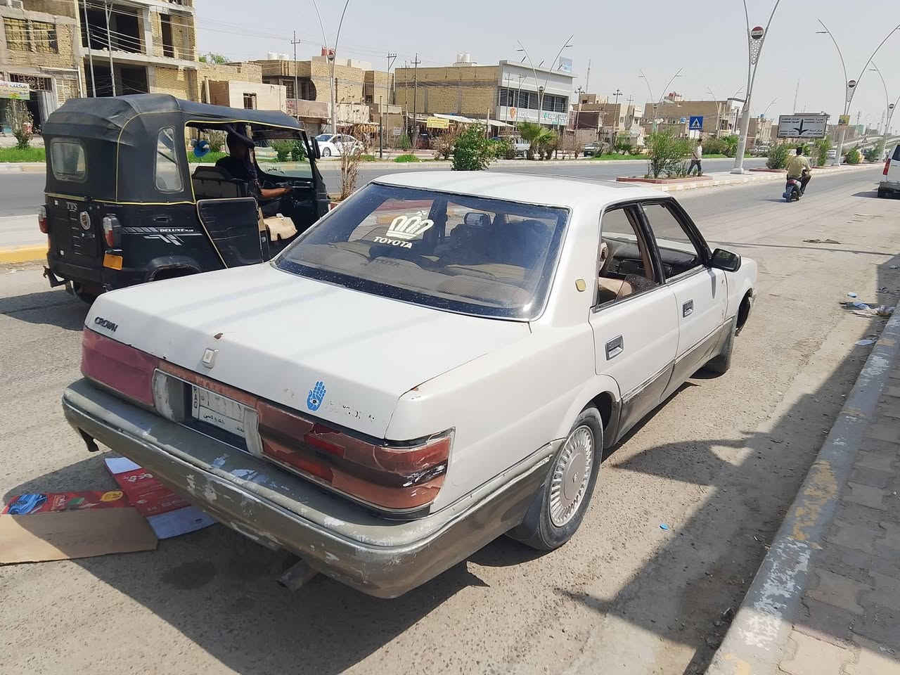 السلام عليكم هارتوب للبيع مكينه بيها صوت اول ماشغلها والسياره جاهز حداديه كهربائيات باور باتري جديد السعر 14مكاني الناصريه المركز ***********تحويل ثاني يوم ابطاين جدد تنته حلوه سياره زين مايعجبك اطل
