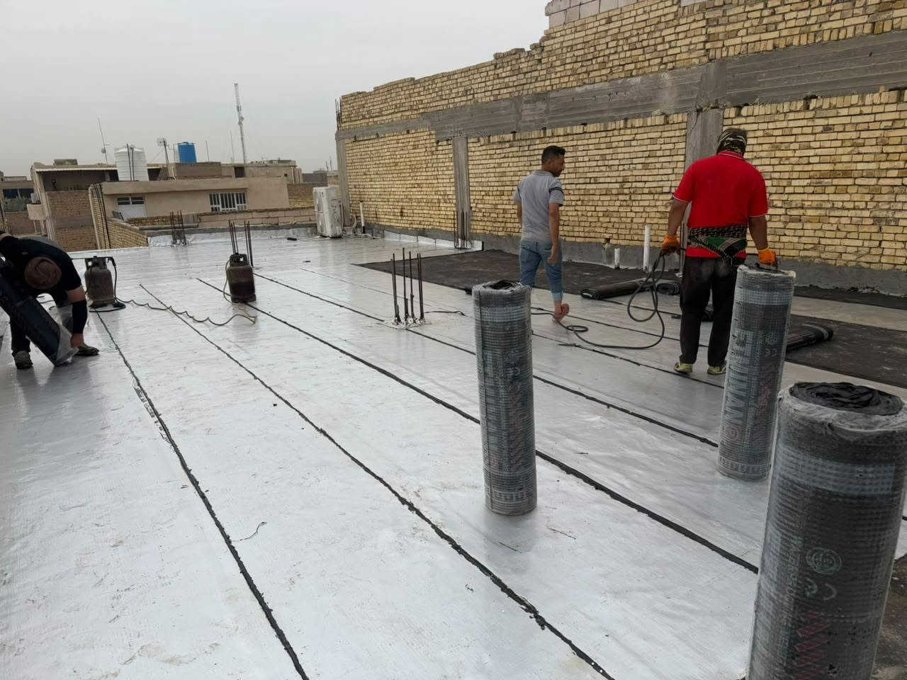 ايزوكام • عزل سطوح • عازل رطوبه