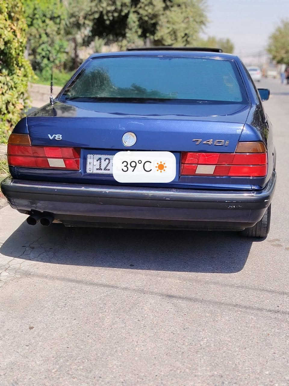 السلام عليكم
بيئم حجم 740 موديل 1992 السيارة  V8 رقم نينوئ تحويل ثاني يوم بجم عريض لايتات عالي وناصي زينول اصلي ترايك 260 شرط 
بلا ضرر ولا معجون ولا بارد مصبوغة عام جمالية محرك وكير وكاردن كلة شرط تبريد ثلج قطعتين منفصل قفل اكسن شغال وايرمنيتها كلها شغالة السيارة بردات كهرباء دبل ايرباك تحكم ستيرن مثبت سرعة باتري جديد تايرات جدد سيرفز جديد حاسبتها كلها شغالة كل خلل تلكي بسيارة يطيح من سعرة السيارة مال جناي ومخليها للونسة بس كل أسبوع اطلع بيها مرة حيل نضيفة داخلها جلد جديد وغرفتها كلش حلوة بالواقع أحلى بكثير
السعر ٨٢ وبيها مجال بسيط بيع ومراوسة حسب القناعة 

***********
***********
