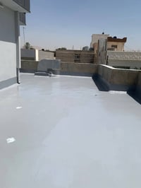 اسطح قديمة • طلاء اكريليك • عازل مائي