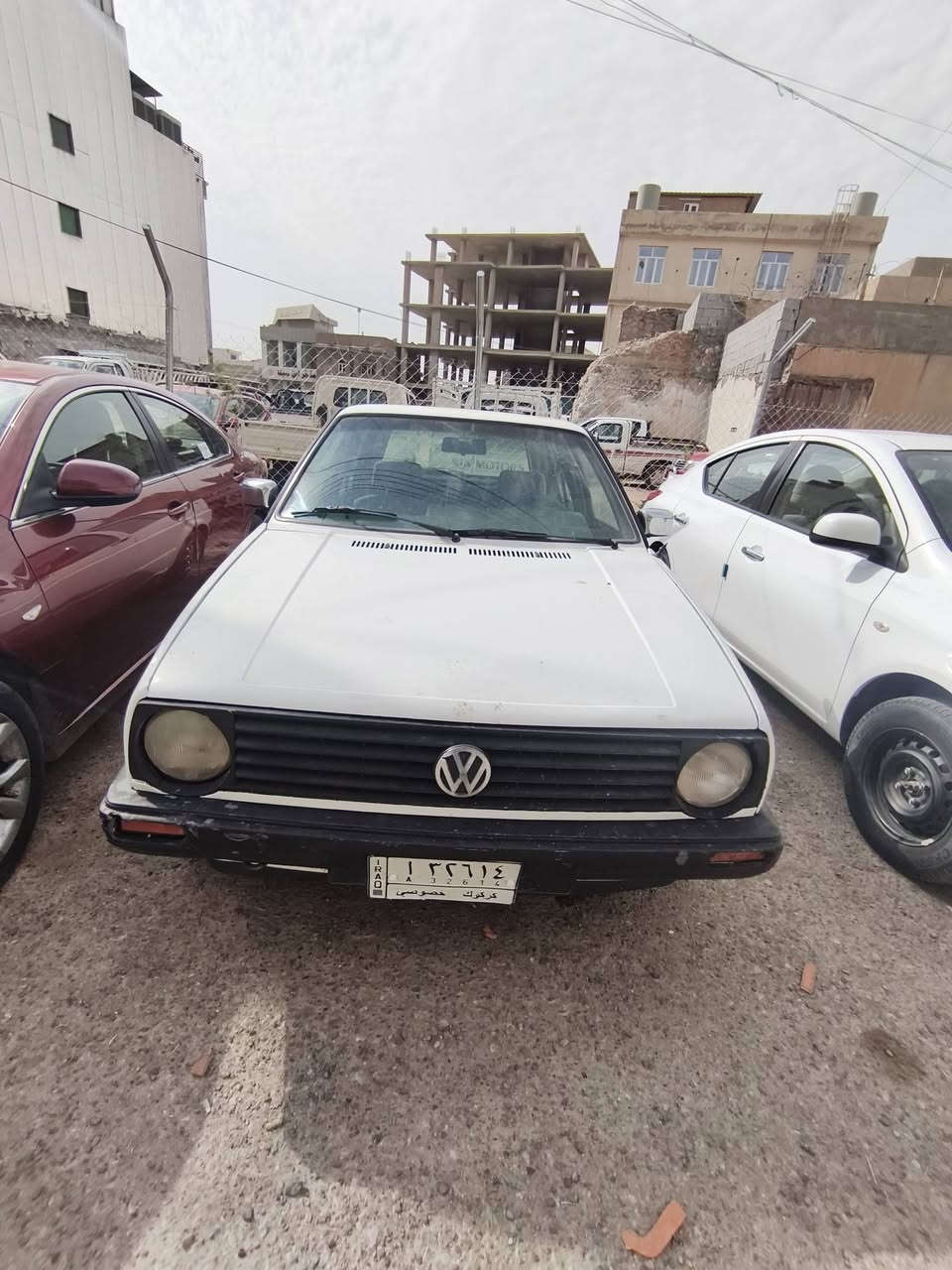 بگولف 1989  سنويه عاج منتهيه.  صاحبه يريد تحويل مايسوي وكاله. گير اوتو محرك جيتا المرغوب كابريتر كورلا يابانى. انسى العطلات وصرف البانزين. تايرات وياله كروب صفر بالباكيت .بطاقه بنزين ضايعه يحتاج فقدان.  مكان كركوك.  سعرقفله 23ورقه قفل قفل ***********
