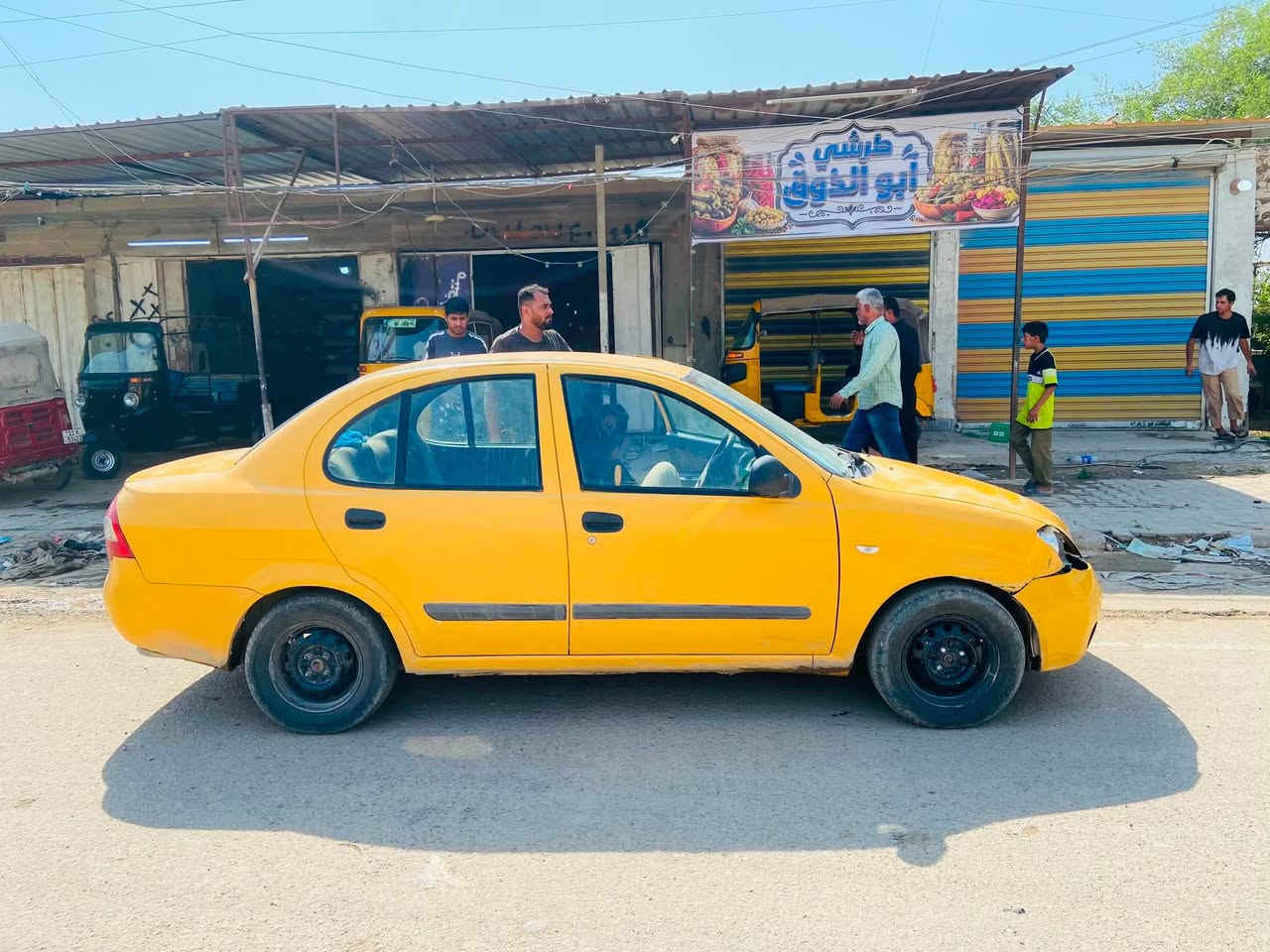 طيبه ١٦ بيهه ضربه بجاملق وطخه بل صندوك كيرمكينه كفله تدفه تبريد كله شقال بسمي ما مطلوبه كلشي بغداد نهروان  للاستفسار ***********
