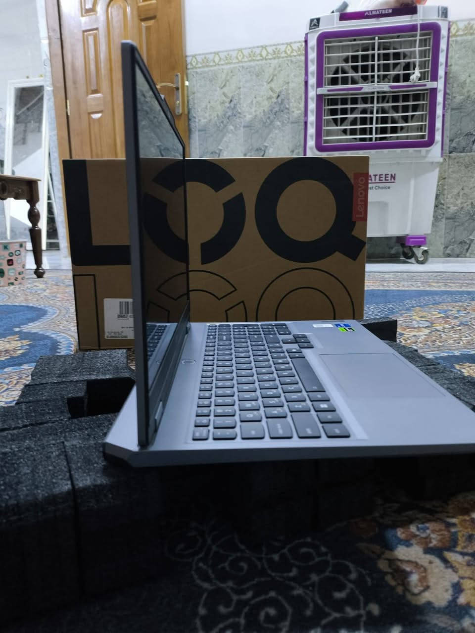 لابتوب للبيع OPEN BOX لابتوب جديد موصفات
كارت شاشة 5060 8جيجا 100 واط 
معالج كوراي 7 جيل 13 HX 
رام 16 DDR5 
هارد  NVME SSD 512
رقمي على الواتساب ***********
