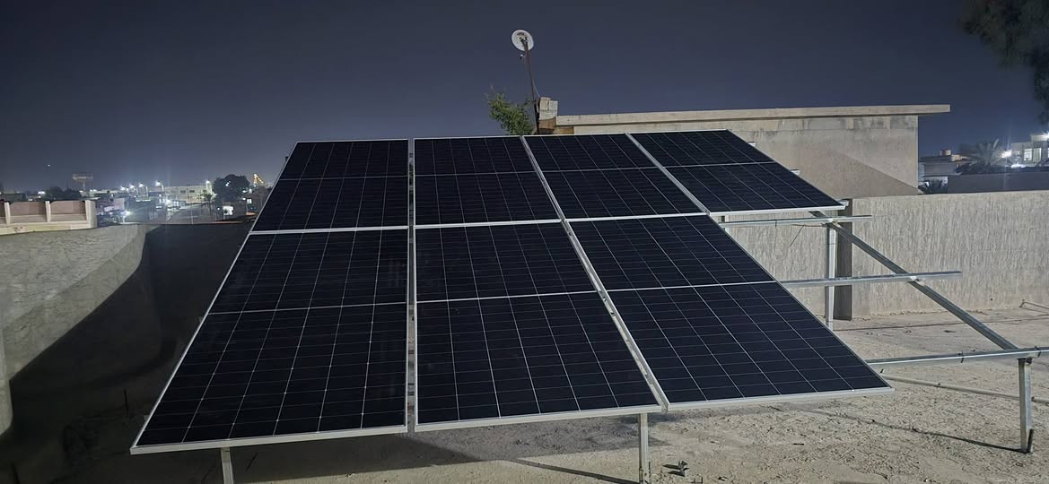منظومة طاقة شمسية • ألواح HI-MO X10 645W • بطارية 10kWh