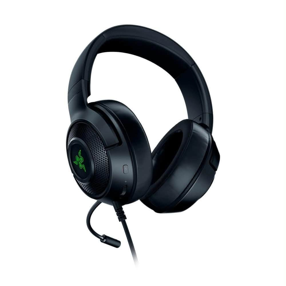 🎧🔥 سماعة الألعاب Razer Kraken V3 X 🎮
إذا تبحث عن سماعة ألعاب خفيفة ومريحة مع صوت قوي وإضاءة RGB مميزة، فإن Razer Kraken V3 X خيار ممتاز لعشاق الكيمنك. ⚡🏆

🌟 أبرز المميزات:
🔹 مشغلات صوت Razer TriForce 40mm لصوت واضح وتفاصيل دقيقة 🔊🎯
🔹 ميكروفون HyperClear Cardioid لالتقاط صوت واضح وتقليل الضوضاء 🎙️✨
🔹 إضاءة Razer Chroma RGB قابلة للتخصيص 🌈🔥
🔹 صوت محيطي 7.1 Surround Sound لتجربة ألعاب غامرة 🎮🔊
🔹 تصميم خفيف ومريح لجلسات اللعب الطويلة 😌
🔹 اتصال USB سلكي سريع ومستقر 🔌⚡

🎮 متوافقة مع:
✅ PC 💻
✅ Mac 🍎
✅ PlayStation 🎮

📲 للطلب والاستفسار عبر واتساب: ***********

🚚 متوفر توصيل إلى كافة محافظات العراق 🇮🇶
