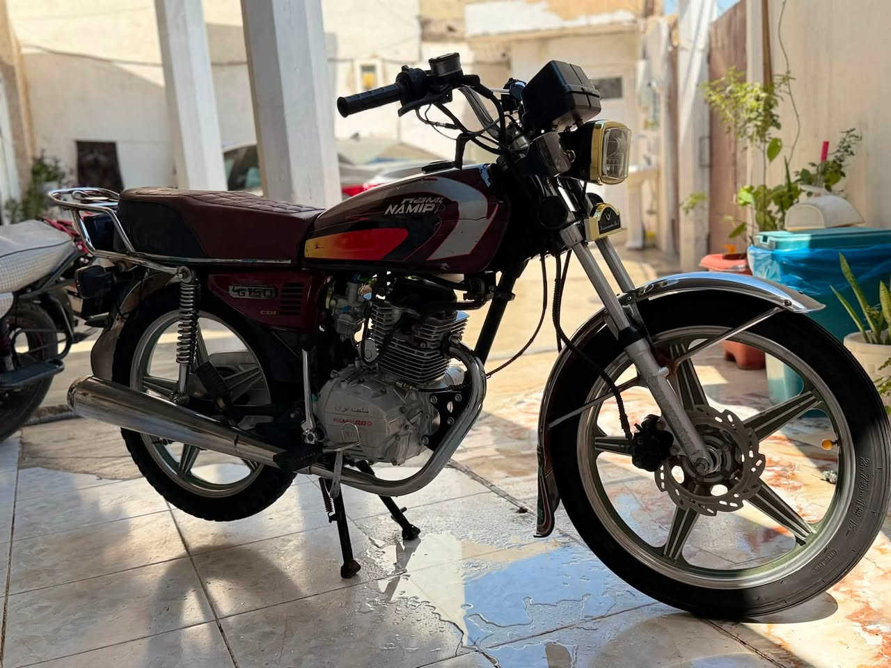 ‏دراجة للبيع
‏موديل19
‏السعر400 بيها مجال
‏مكان كركوك تازة
‏رقم الهاتف￼***********
