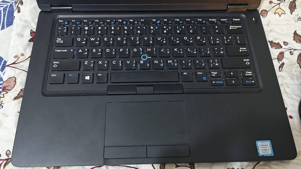 لابتوب Dell Latitude 5490
Core i7-8
Ram 8 gb
Storage 238 gb

الرقم للتواصل ***********
السعر المطلوب 270 الف

نص مكتوب في الصور:
- System > About Processor Intel(R) Core(TM) i7-8650U CPU @ 1.90GHz 2.11 GHz Installed RAM 8.00 GB Speed: 2400 MT/s Graphics card 2 GB Multiple GPUs installed Storage 238 GB 101 GB of 238 GB used DESKTOP-H58M49A Latitude 5490 Rename this PC Device info Copy Device name DESKTOP-H58M49A Processor Intel(R) Core(TM) i7-8650U CPU @ 1.90GHz (2.11 GHz) Installed RAM 8.00 GB (7.86 GB usable) Graphics card NVIDIA GeForce MX130 (2 GB) Intel(R) UHD Graphics 620 (128 MB) Storage 101 GB of 238 GB used Device ID 11CFF2D9-99A5-4762-80CF-A306C1665B9E Product ID 00330-51825-49178-AAOEM System type 64-bit operating system, x64-based processor Pen and touch No pen or touch input is available for this display