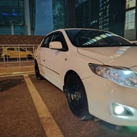 البيع  سياره كورلا   موديل 2009  بدون ضرر شرط السونار  شرط التحويل   و...
