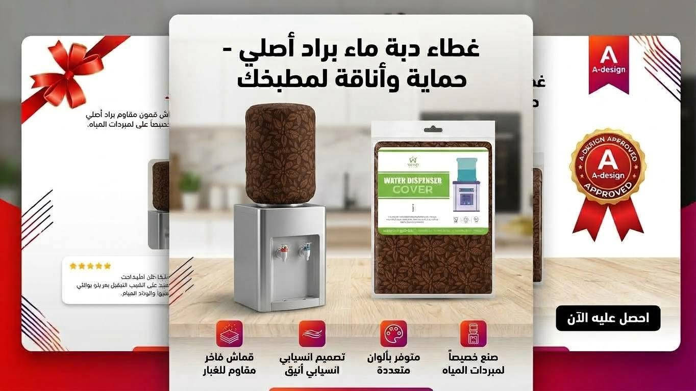 غطاء دبة غاز • طقم صواني أكريليك • غطاء ميكروويف