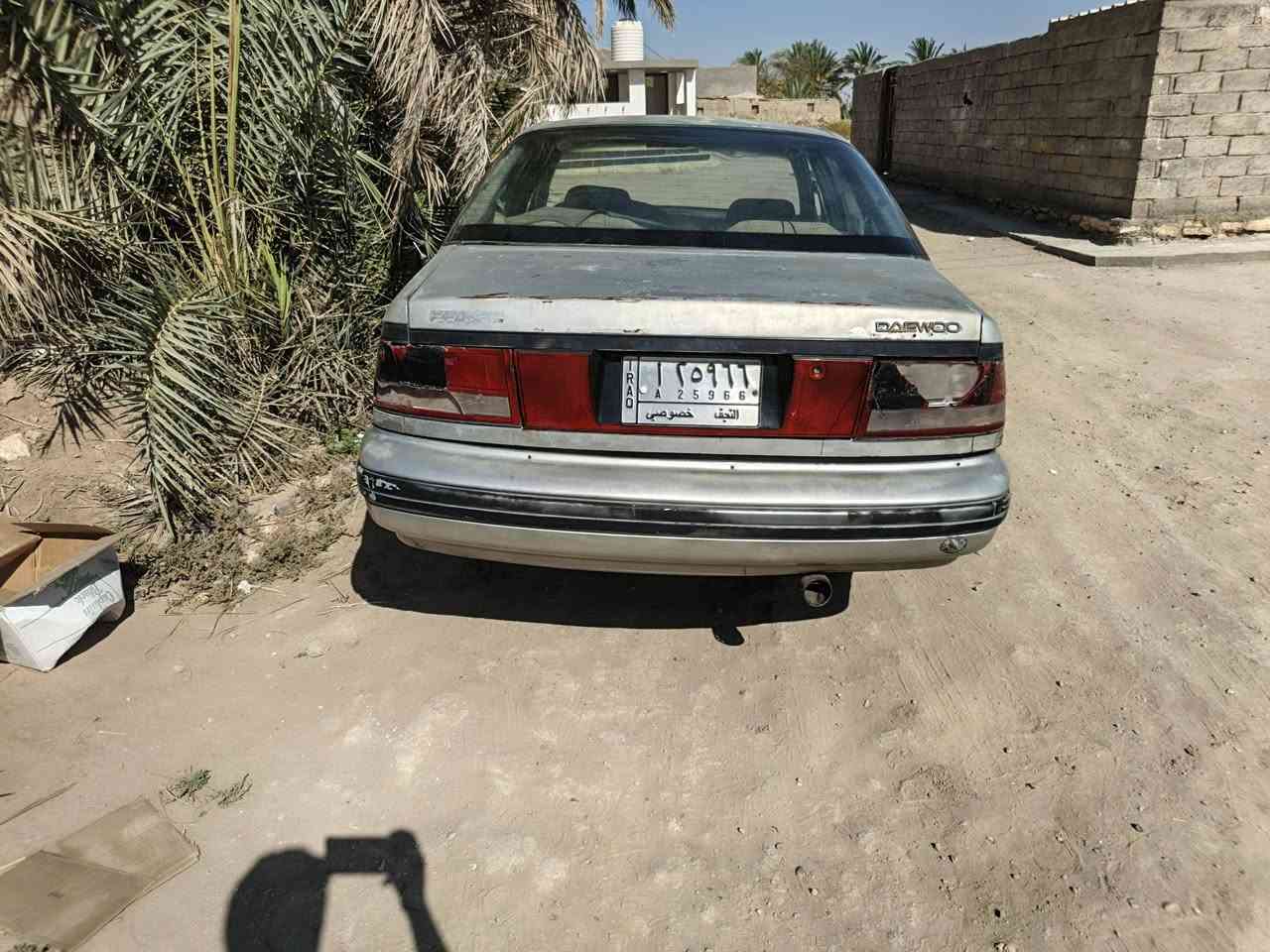 سياره للبيع 
دايو برنس مودل 94 رقم نجف مكينه نضيفه سنويه ما منتهيه مداور ثاني يوم مكاني السماوه ناحيه الكرامة 
رقم ***********
