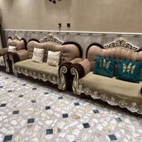 كنب • عشر مقاعد • نظيفه ٩٠٪