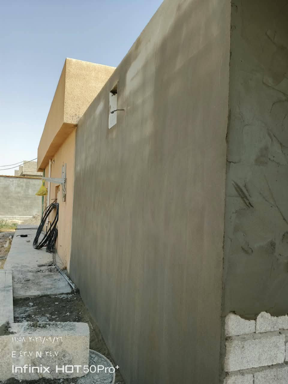 لباخ سمنت وجص • صب اساسات • تنصيب شبابيك